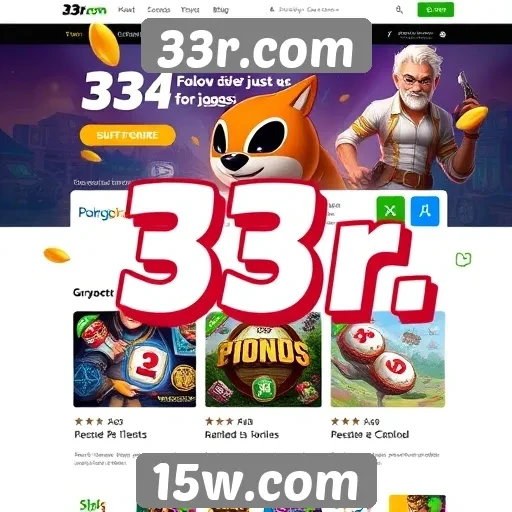 História do crescimento do 33r.com no mercado de jogos